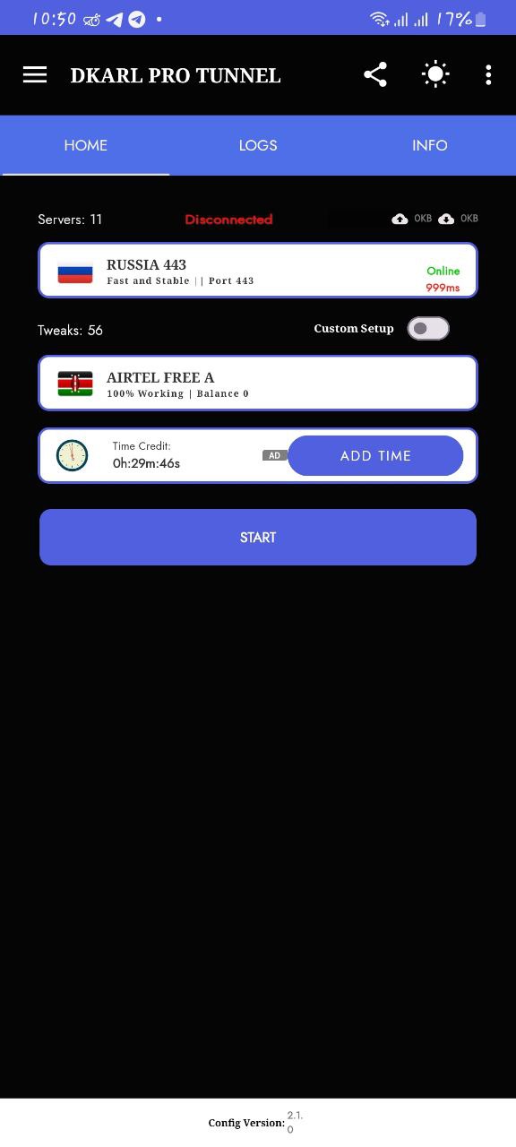 DKARL WEB VPN App 2